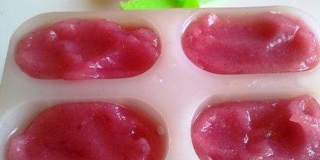 Рецепт мороженое фруктовый лед