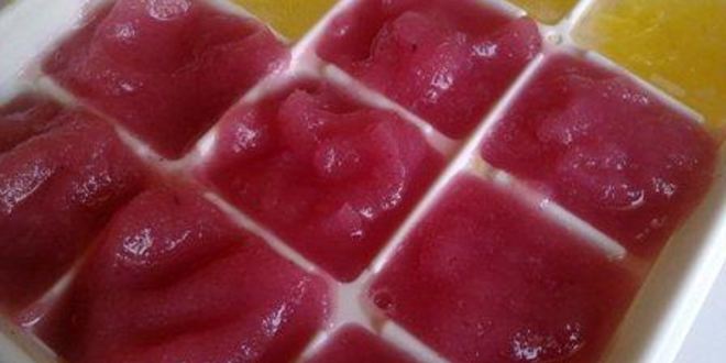 Рецепт мороженое фруктовый лед