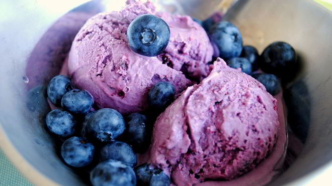 Рецепт Мороженое из черники