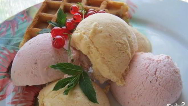 Рецепт Мороженое из сгущенки