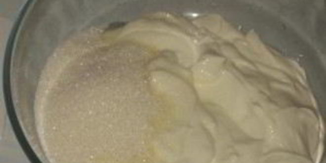 Рецепт мороженое из сметаны