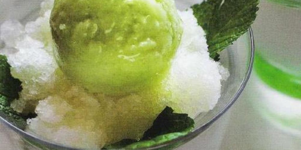 Как приготовить мороженое мохито