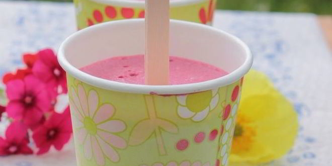 Рецепт мороженое на йогурте со смородиной