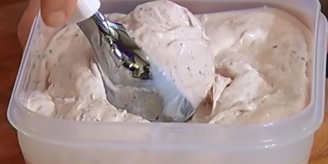 Рецепт мороженое с лепестками роз