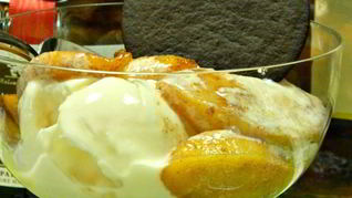 Рецепт Мороженое с яблоками Grand Marnier