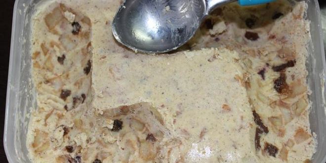 Рецепт мороженое со вкусом яблочного штруделя