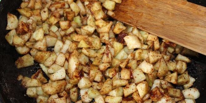 Рецепт мороженое со вкусом яблочного штруделя