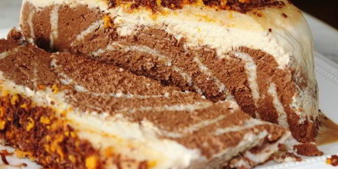 Рецепт мраморное мороженое три вкуса