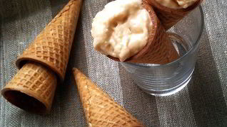 Рецепт Мягкое мороженое с кленовым сиропом