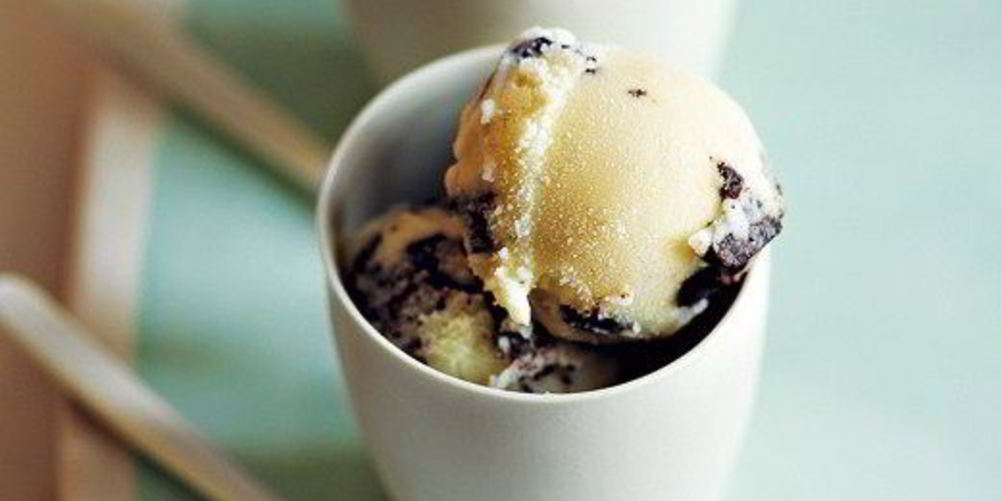 Рецепт мятное мороженое с темным шоколадом