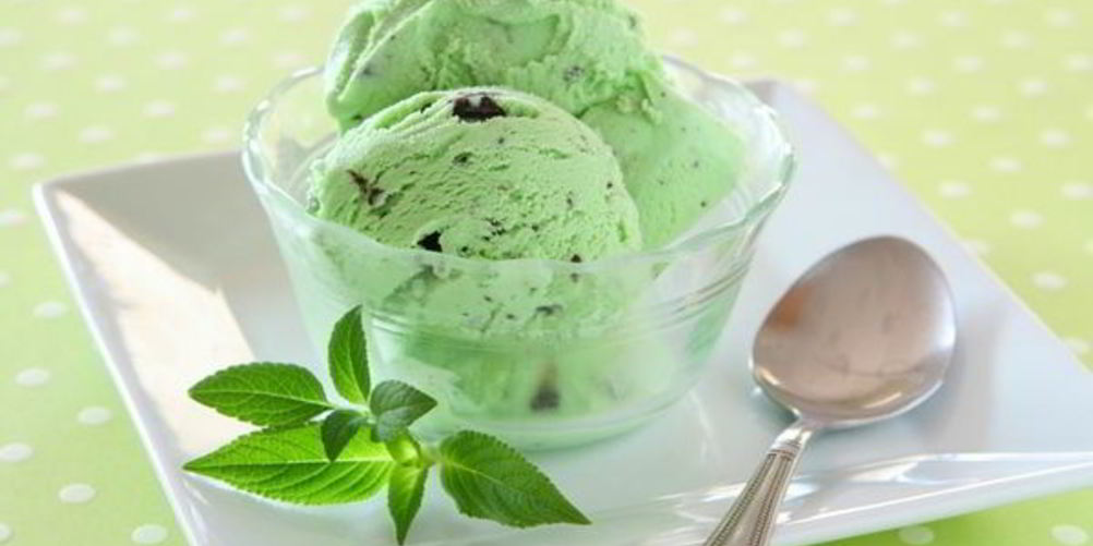 Как приготовить мятный пломбир с шоколадом