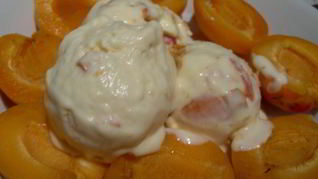 Рецепт Пломбир сливочный и абрикосовый