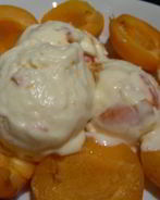 Пломбир сливочный и абрикосовый