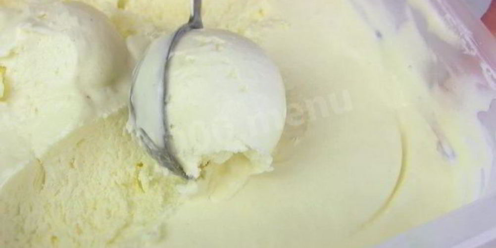 Рецепт сливочное мороженое