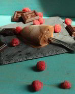 Шоколадно-зефирное мороженое