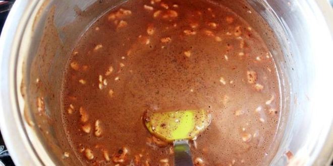 Рецепт шоколадно-зефирное мороженое