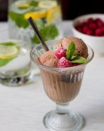 Шоколадное мороженое