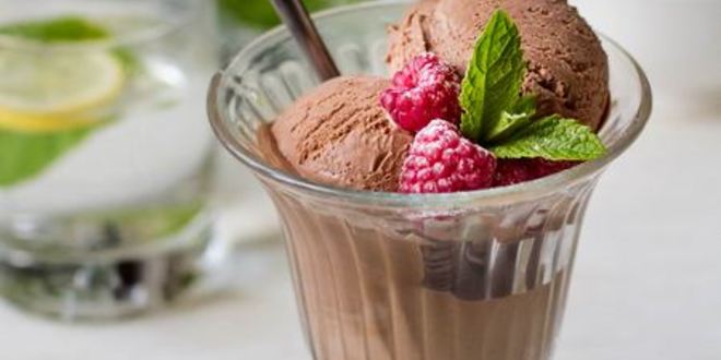 Рецепт шоколадное мороженое