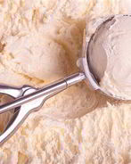 Сливочное мороженое с инжиром