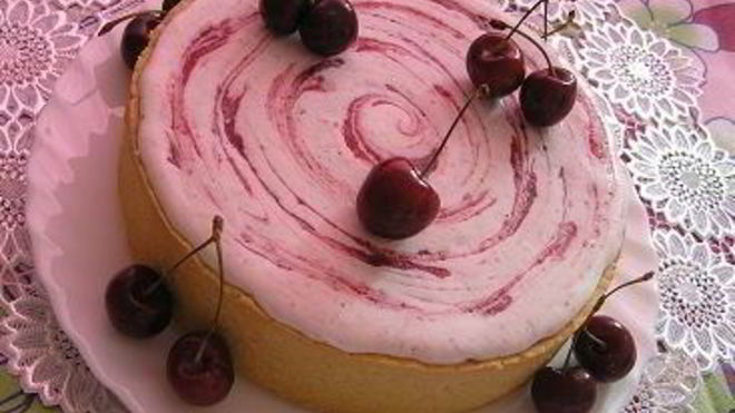 Рецепт Торт-мороженое с черешней