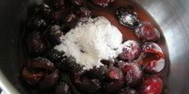 Рецепт торт-мороженое с черешней