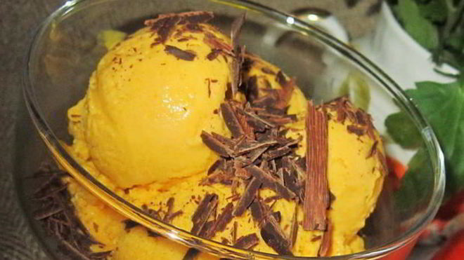 Рецепт Тыквенное мороженое