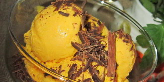 Рецепт тыквенное мороженое