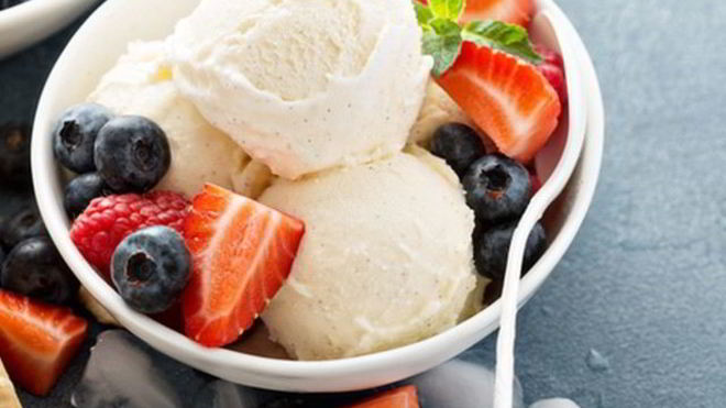 Рецепт Ванильное мороженое