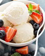 Ванильное мороженое