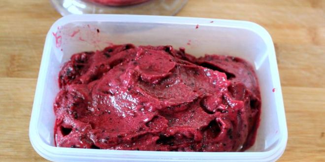 Рецепт веганское мороженое