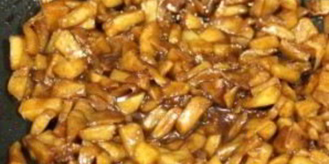 Рецепт яблочное мороженое с корицей