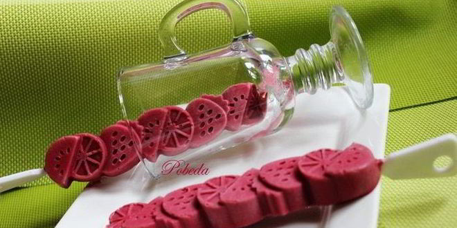 Рецепт зефирно-ягодное мороженое