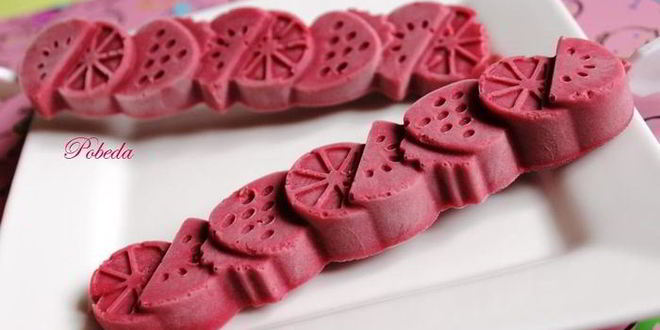 Рецепт зефирно-ягодное мороженое