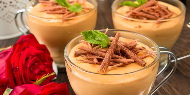 Рецепт карамельный мусс