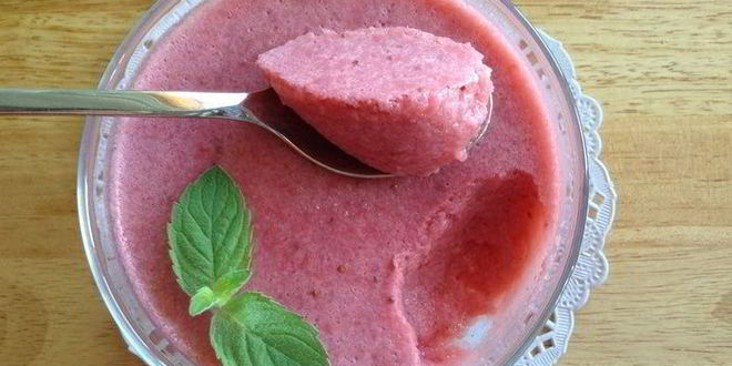 Рецепт клубничный мусс