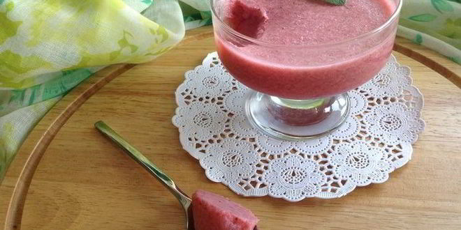 Рецепт клубничный мусс