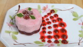 Рецепт Клюквенный мусс