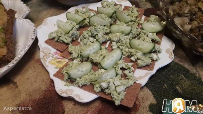 Рецепт Криспы с муссом из молок