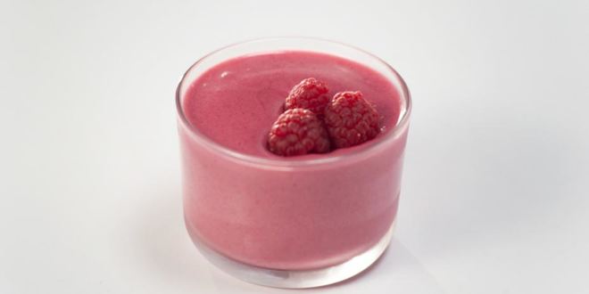 Рецепт малиновый мусс