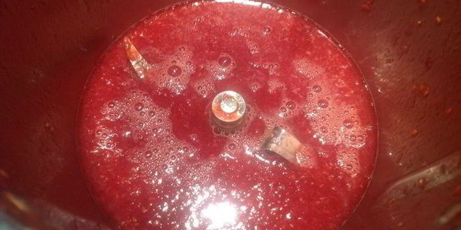 Рецепт мусс из свежей малины