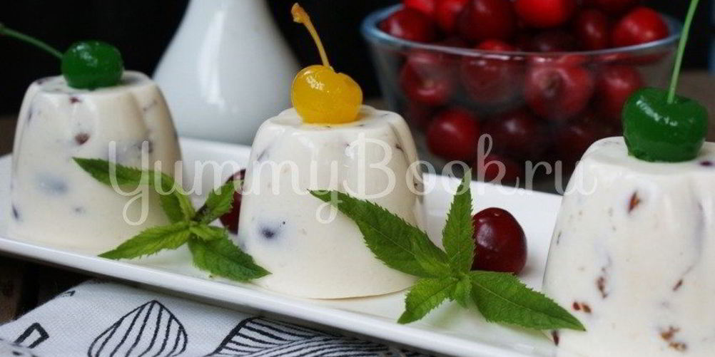 Как приготовить мусс творожный с черешней