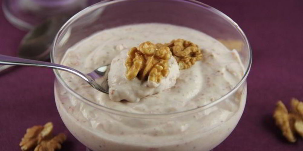Как приготовить нежный мусс-крем с инжиром и грецкими орехами