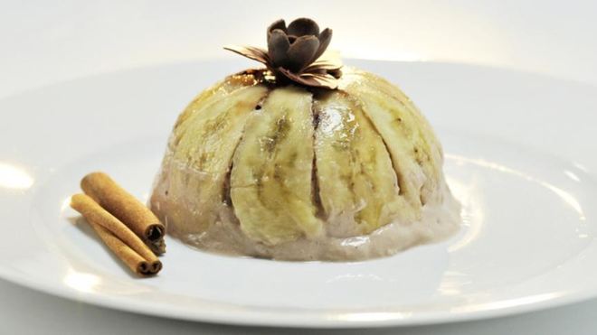 Рецепт Шоколадно-банановый мусс лайт