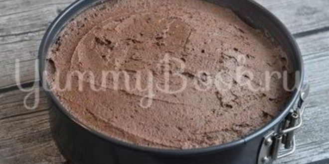 Рецепт шоколадного торта-мусса