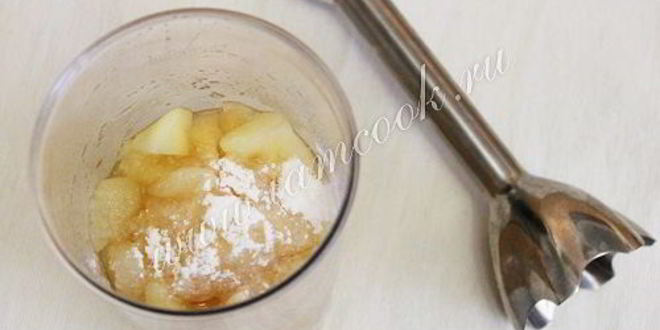 Рецепт яблочный мусс