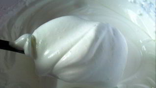 Рецепт Белковая глазурь на кулич