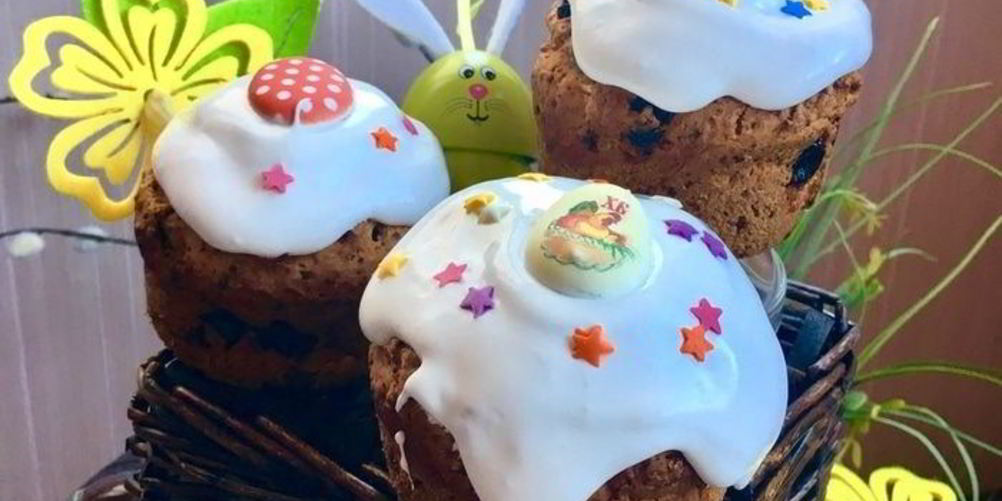 Как приготовить бездрожжевые творожные куличи