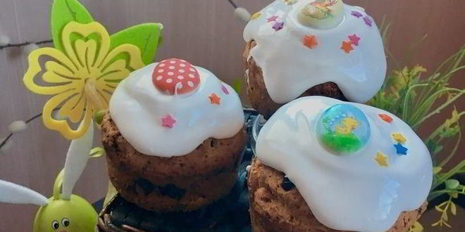 Рецепт бездрожжевые творожные куличи