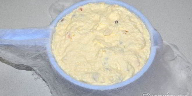 Рецепт домашняя творожная пасха