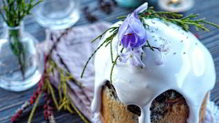 Рецепт Глазурь для куличей Marshmellow